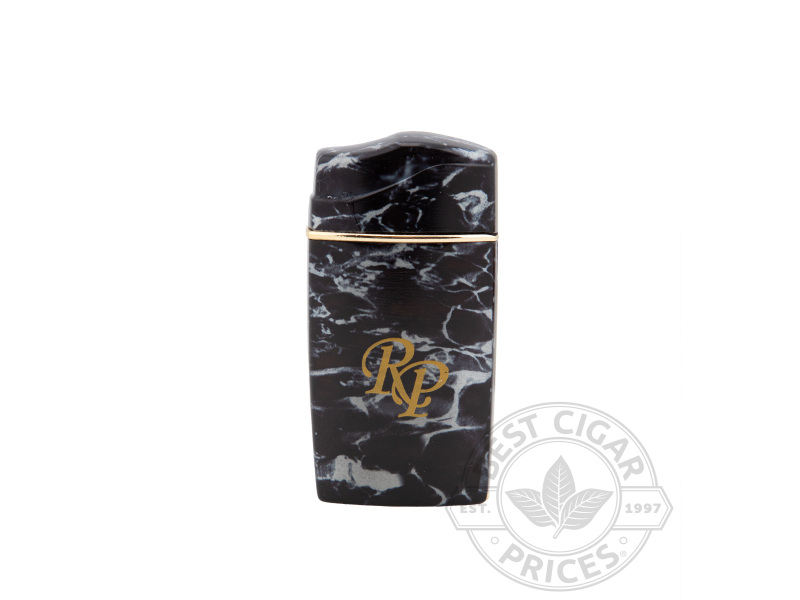Rocky Patel VIP Triple Torch Lighter - Black Marble