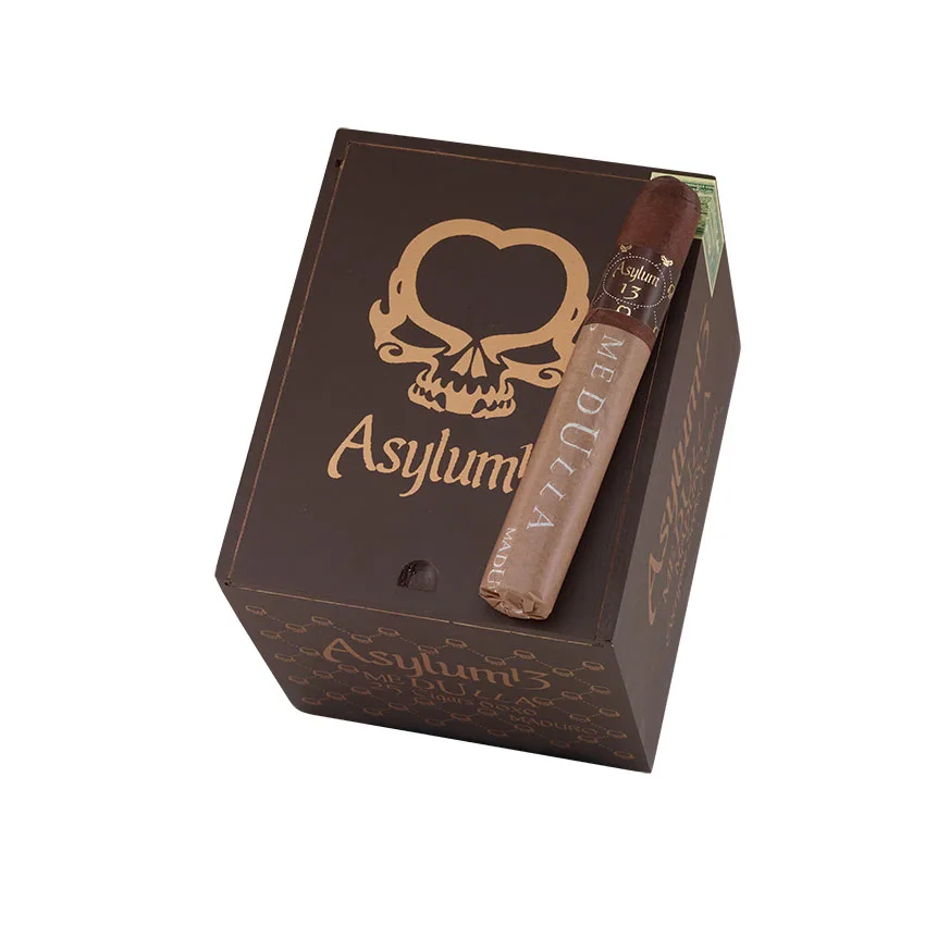 Asylum 13 Medulla Maduro 60 X 6 | Gordo | Box of 25