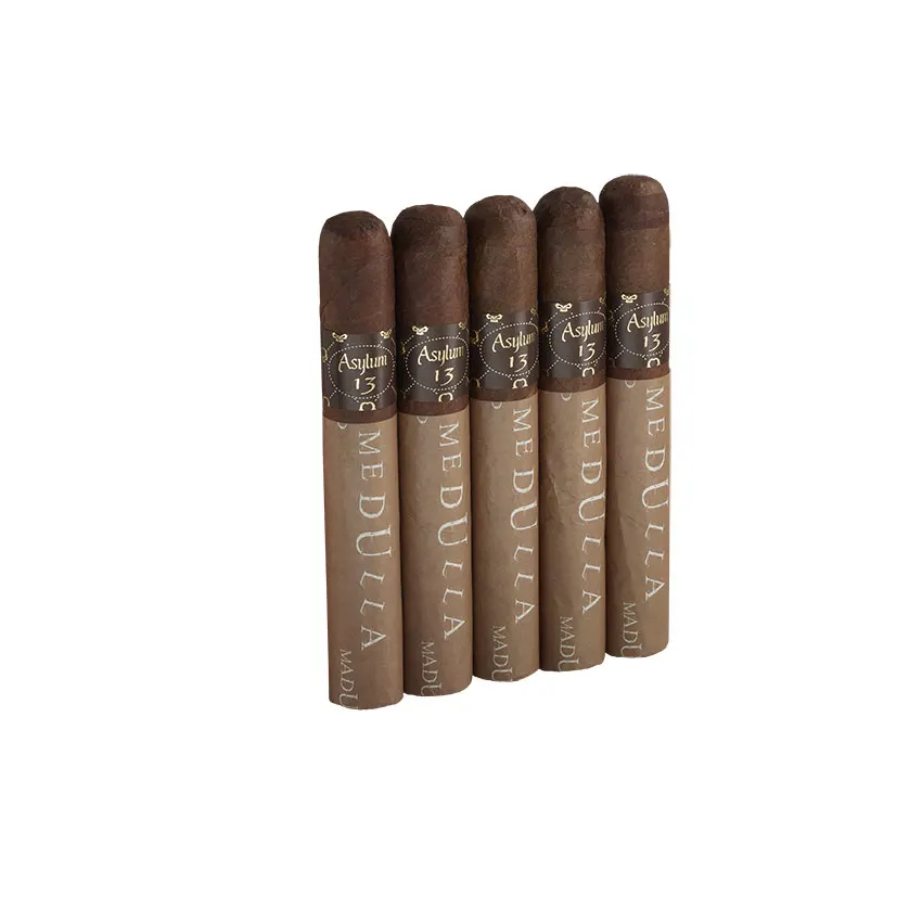 Asylum 13 Medulla Maduro 60 X 6 | Gordo | Pack of 5
