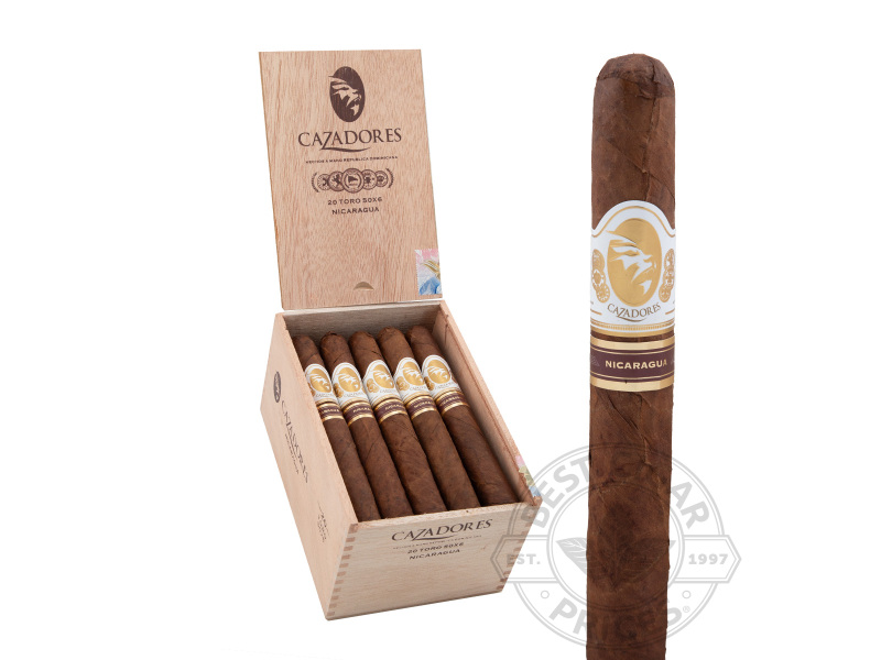 La Aurora Cazadores Nicaragua Toro - 20 Cigars
