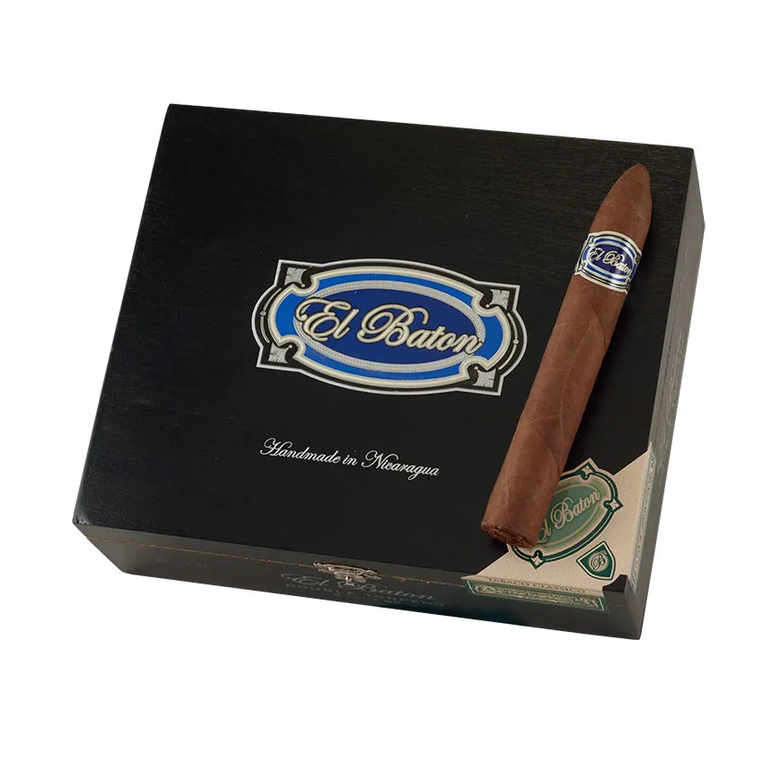 El Baton Double Torpedo Natural | Torpedo | Box of 25