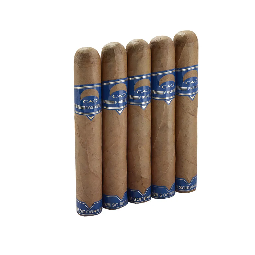 CAO Fasa Sombra Gigante Natural | Gordo | Pack of 5