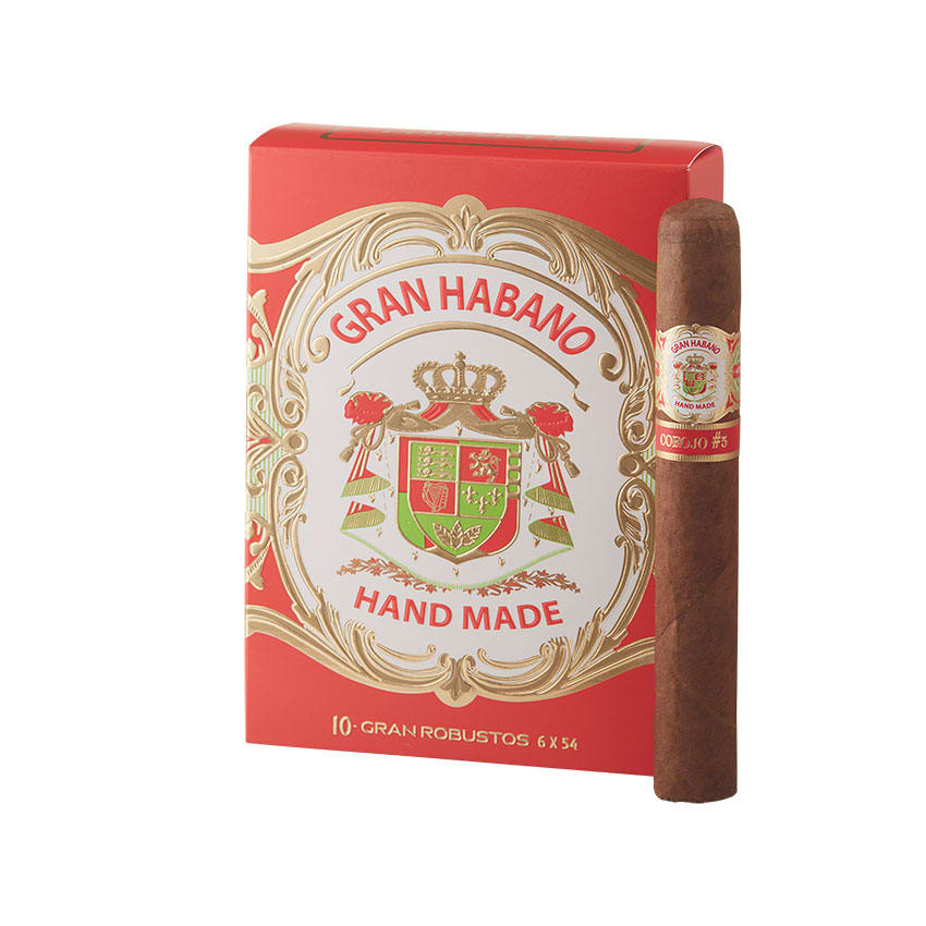 Gran Habano #5 Corojo Gran Robusto Natural | Toro | Box of 10