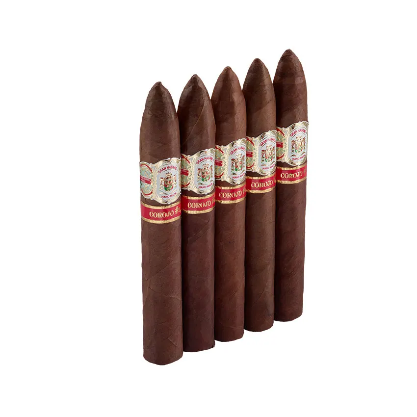 Gran Habano #5 Corojo Pyramid Natural | Pyramid | Pack of 5