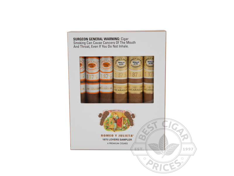 Romeo Y Julieta 1875 6 Cigar Lovers Sampler - 6 Cigars