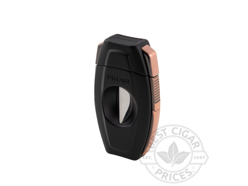 Xikar Flip Dual Cutter - Black & Bronze - Box of 20