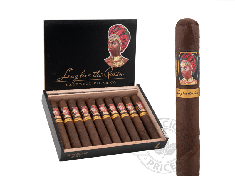 Caldwell Long Live The Queen Maduro - Queen's Coronet - 10 Cigars