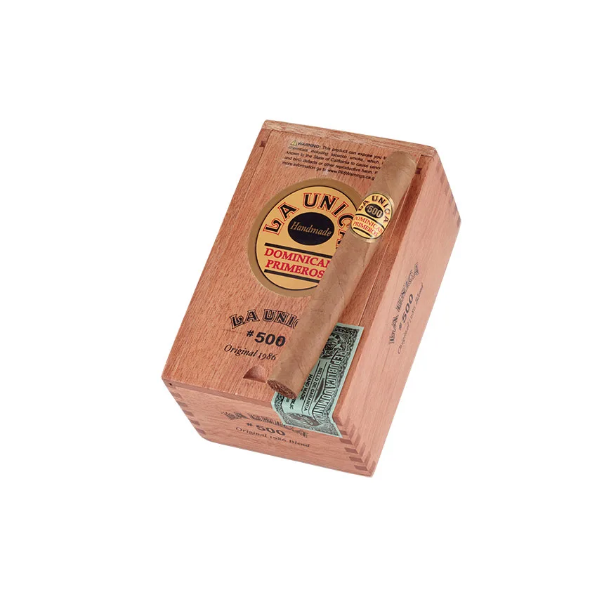 La Unica Cabinet #500 Natural | Corona | Box of 20