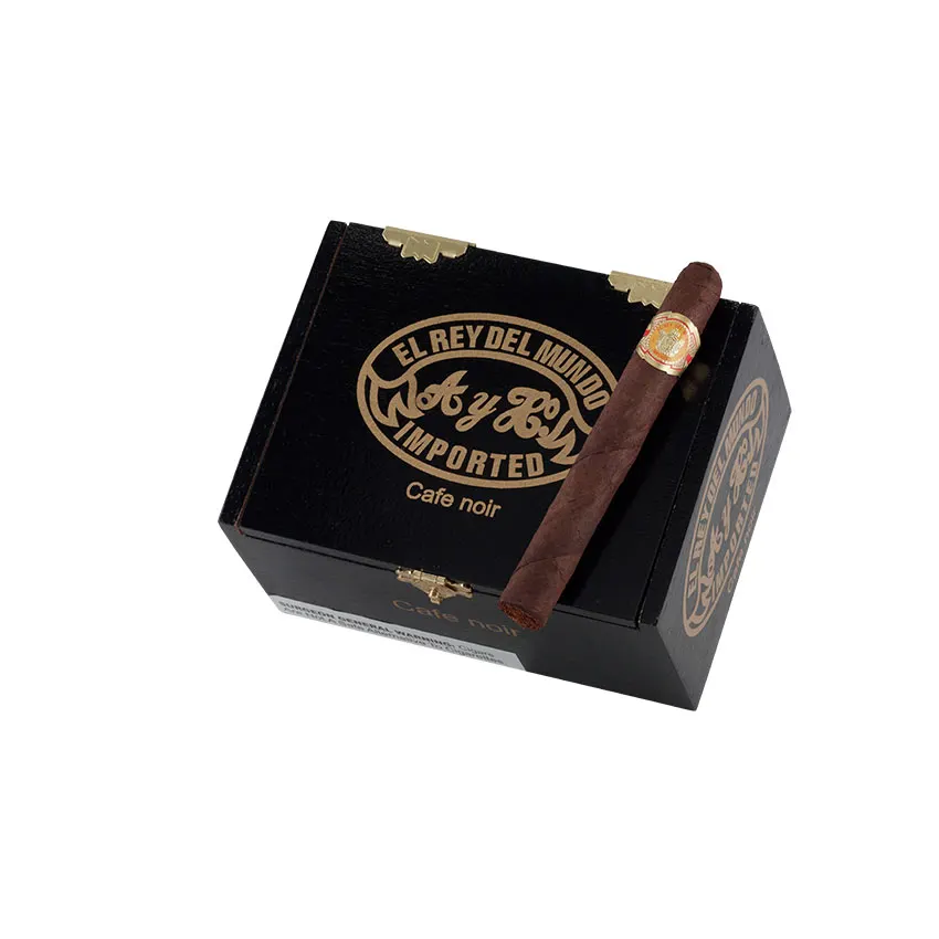 El Rey Del Mundo Cafe Noir Oscuro | Panatela | Box of 24