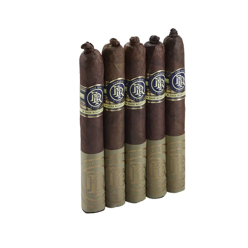 PDR 1878 Dark Roast Cafe Toro Maduro | Toro | Pack of 5