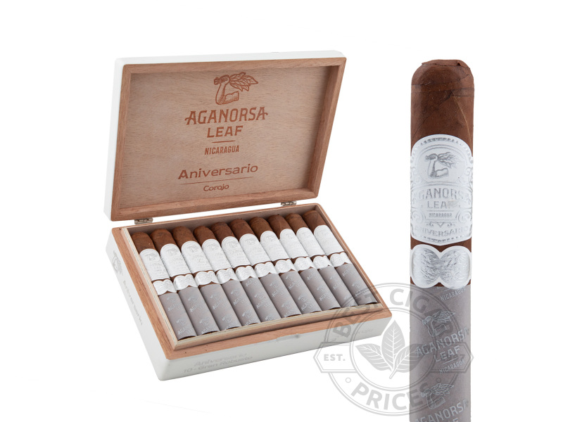 Aganorsa Leaf Aniversario Corojo Robusto - 10 Cigars