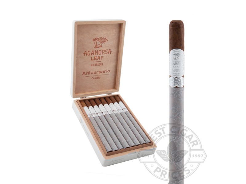 Aganorsa Leaf Aniversario Corojo Lancero - 16 Cigars