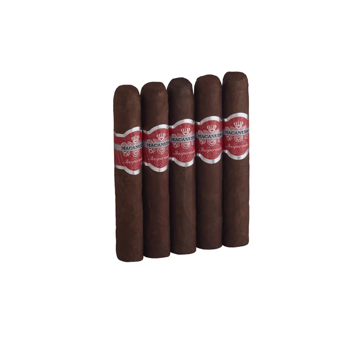Macanudo Inspirado Red Robusto Dark Natural | Robusto | Pack of 5