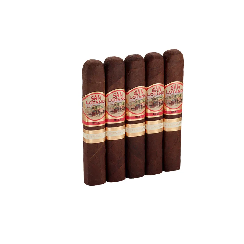San Lotano The Bull Robusto Dark Natural | Robusto | Pack of 5