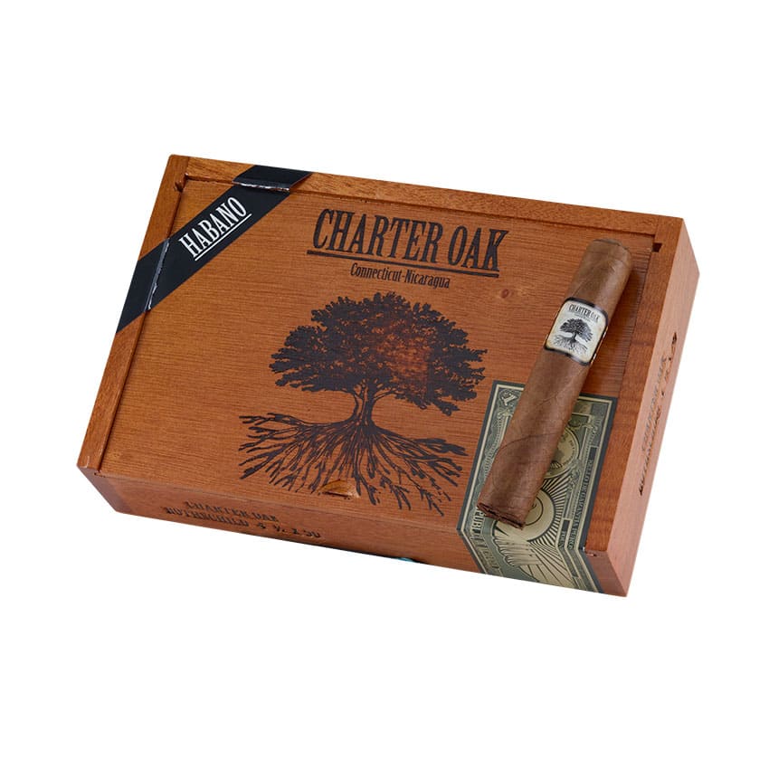 Charter Oak Habano Rothchild Natural | Rothschild | Box of 20