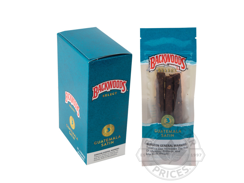 Backwoods Select Guatemala Satin Pack Of 30 - Carton - 30 Total Cigars