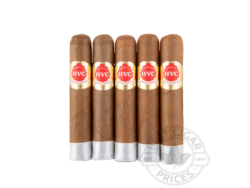 HVC Havana City Seleccion No. 1 Connecticut Short Robusto - 5 Cigars