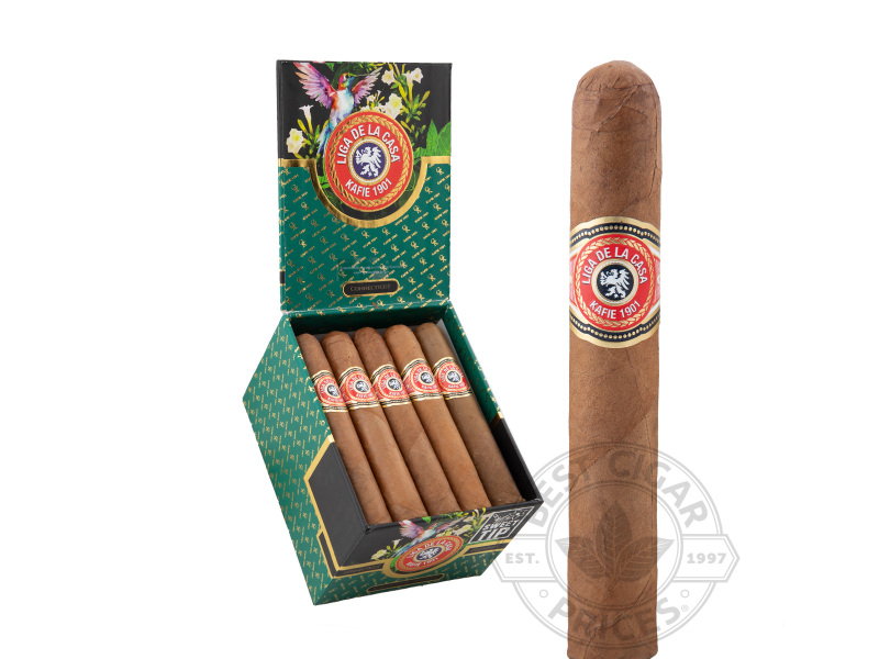 Liga De La Casa Robusto Connecticut Sweet Tip By Kafie 1901 - 20 Cigars