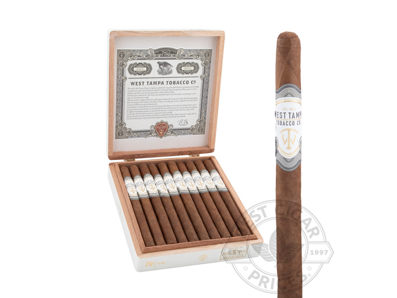 West Tampa Tobacco Company White Lancero - 20 Cigars