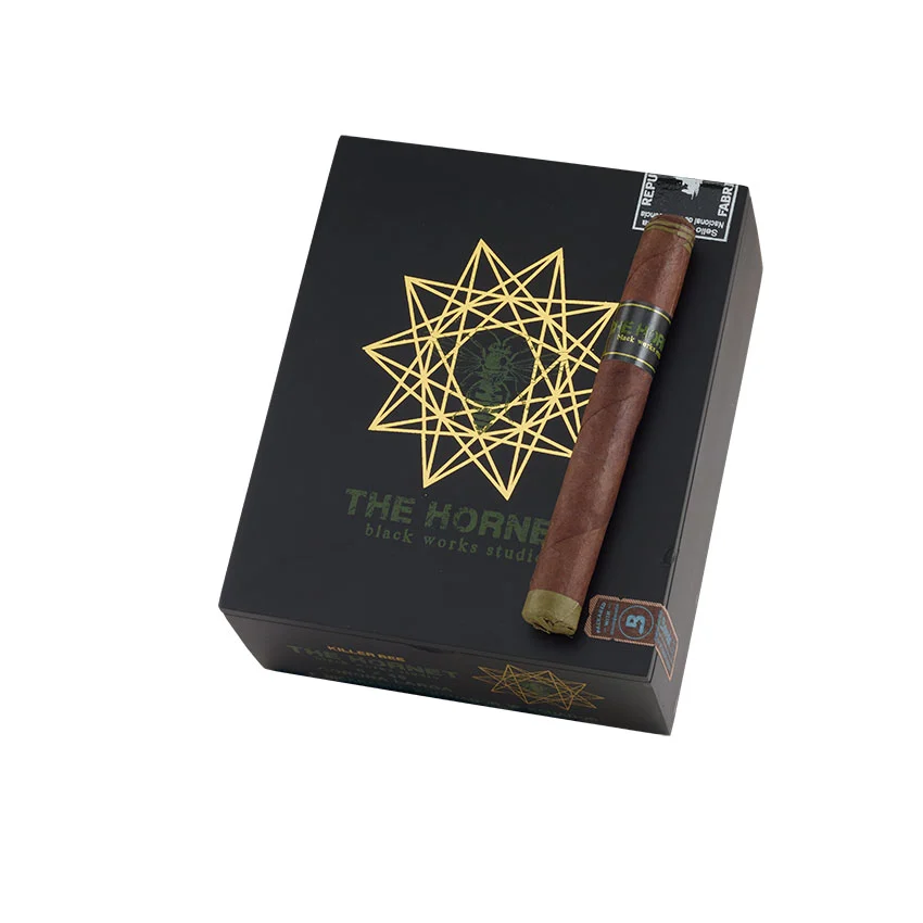 Black Works Studio The Hornet Corona Larga Maduro | Cuban Corona | Box of 20