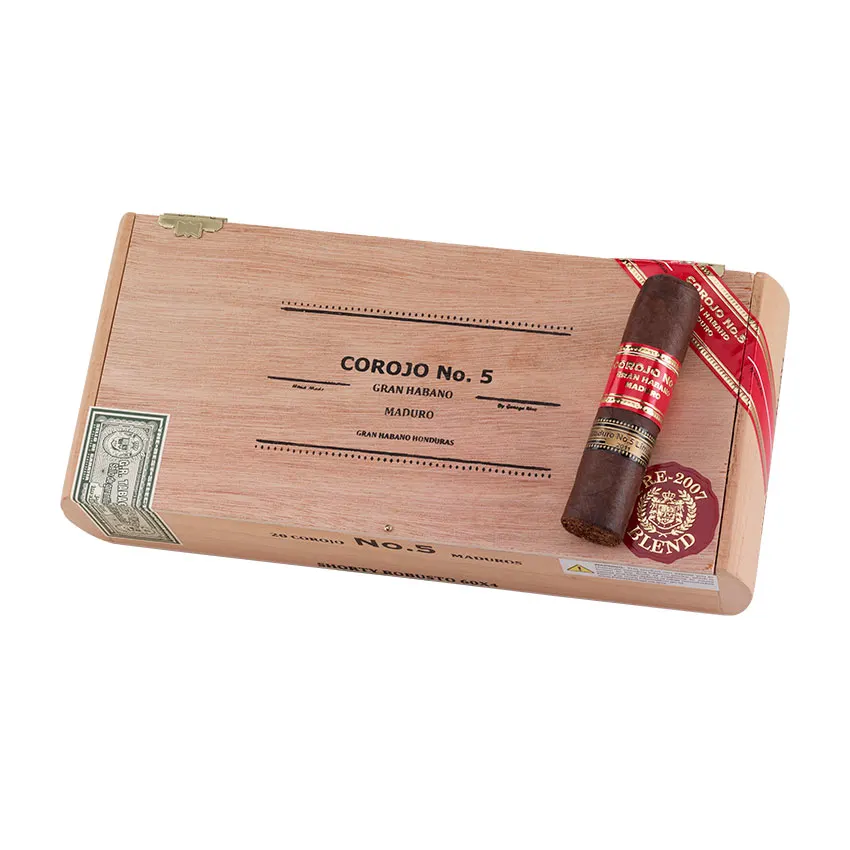 Gran Habano #5 Corojo Shorty Robusto Maduro | Rothschild | Box of 20