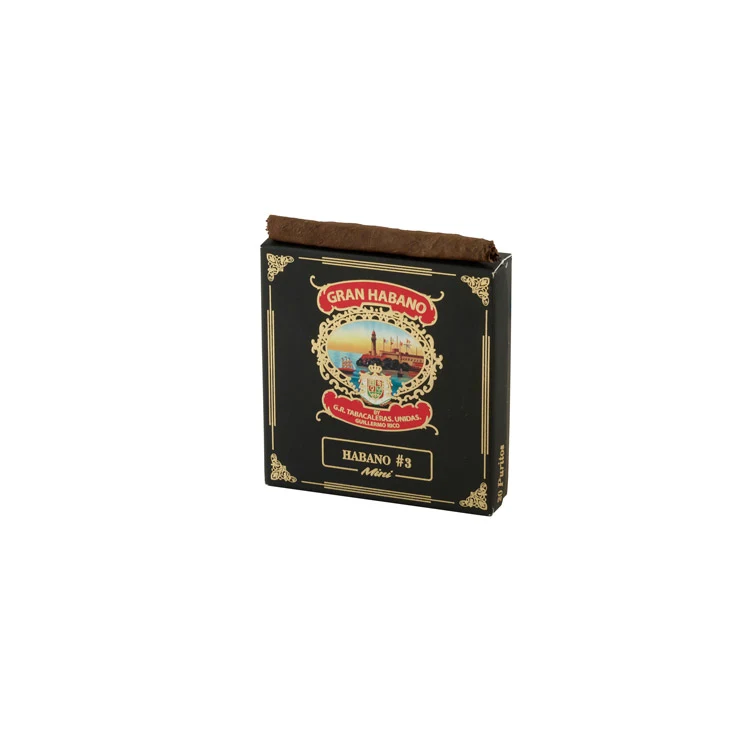 Gran Habano #3 Habano Cigarillos Natural | Cigarillo | Pack of 20