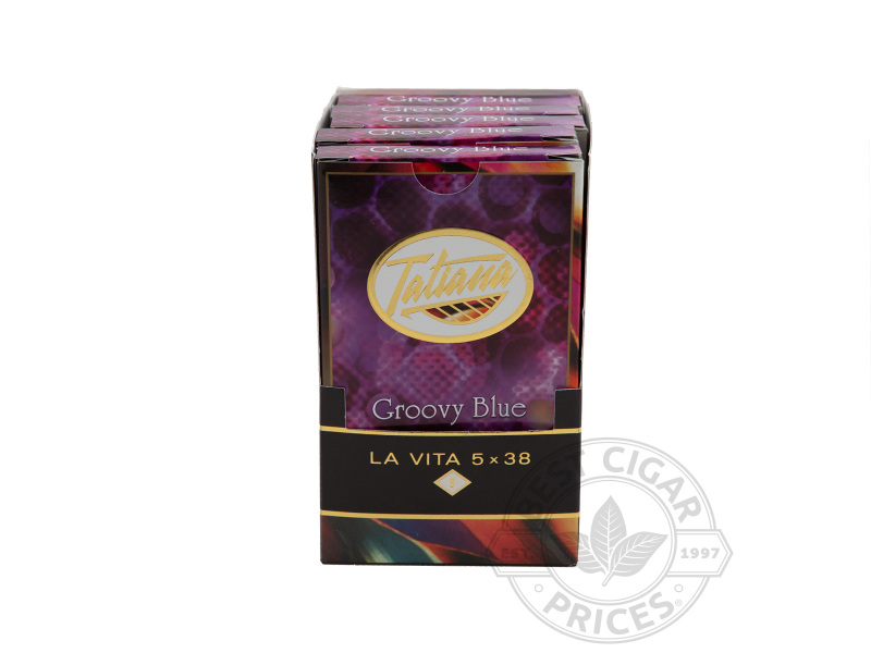 Tatiana La Vita Groove Blue 5 Packs Of 5 - 25 Cigars