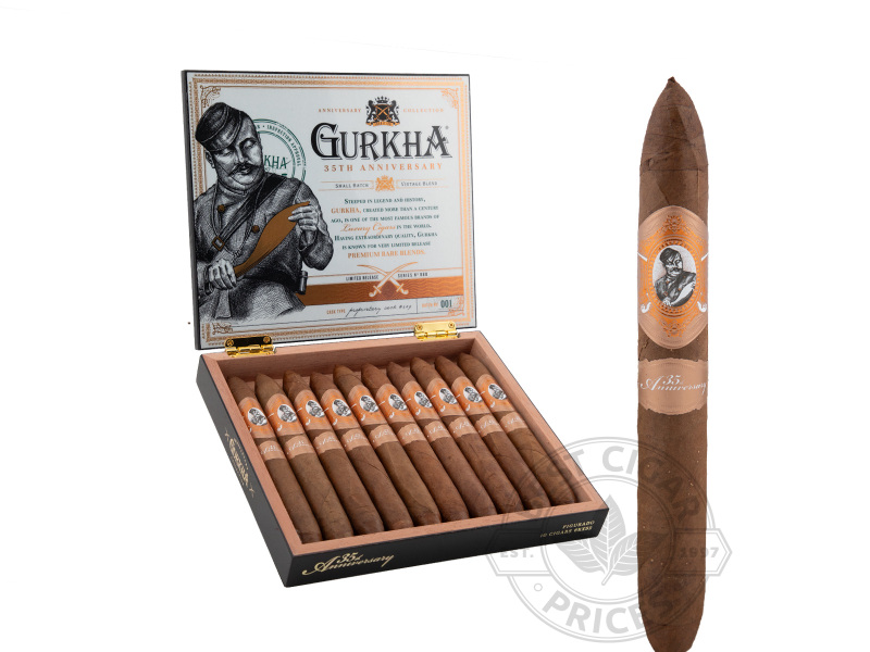 Gurkha 35th Anniversary Figurado - 10 Cigars