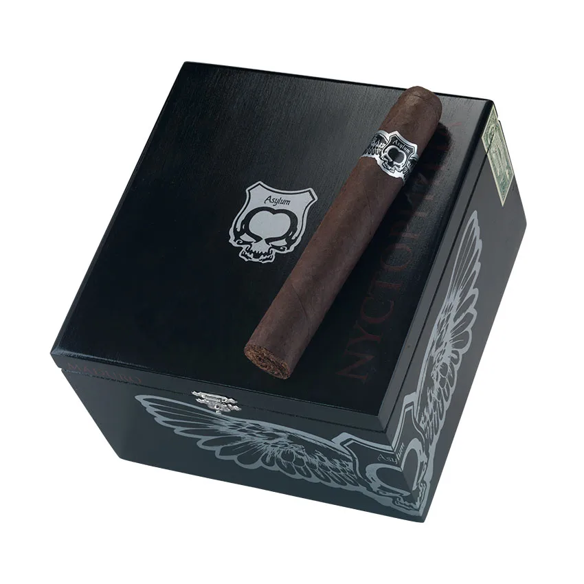 Asylum Nyctophilia 770 Maduro | Gigante | Box of 20