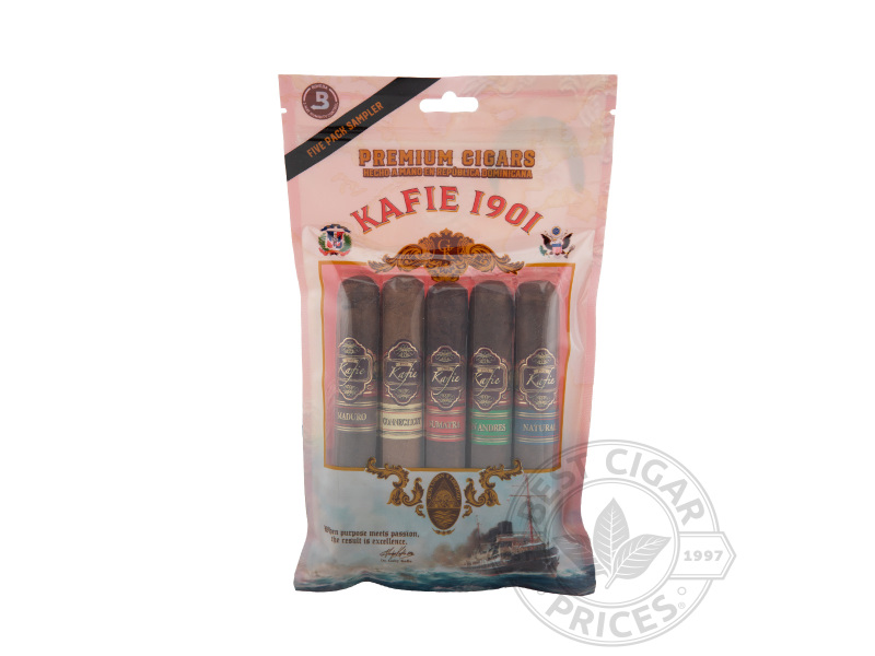 Kafie 1901 Toro Fresh Pack 5 Cigar Sampler - 5 Cigars
