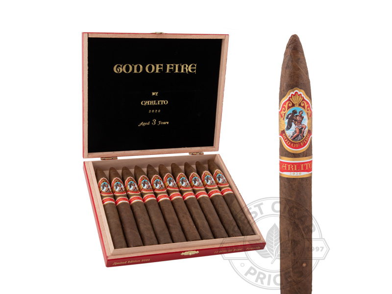 God Of Fire By Carlito Piramide - 10 Cigars