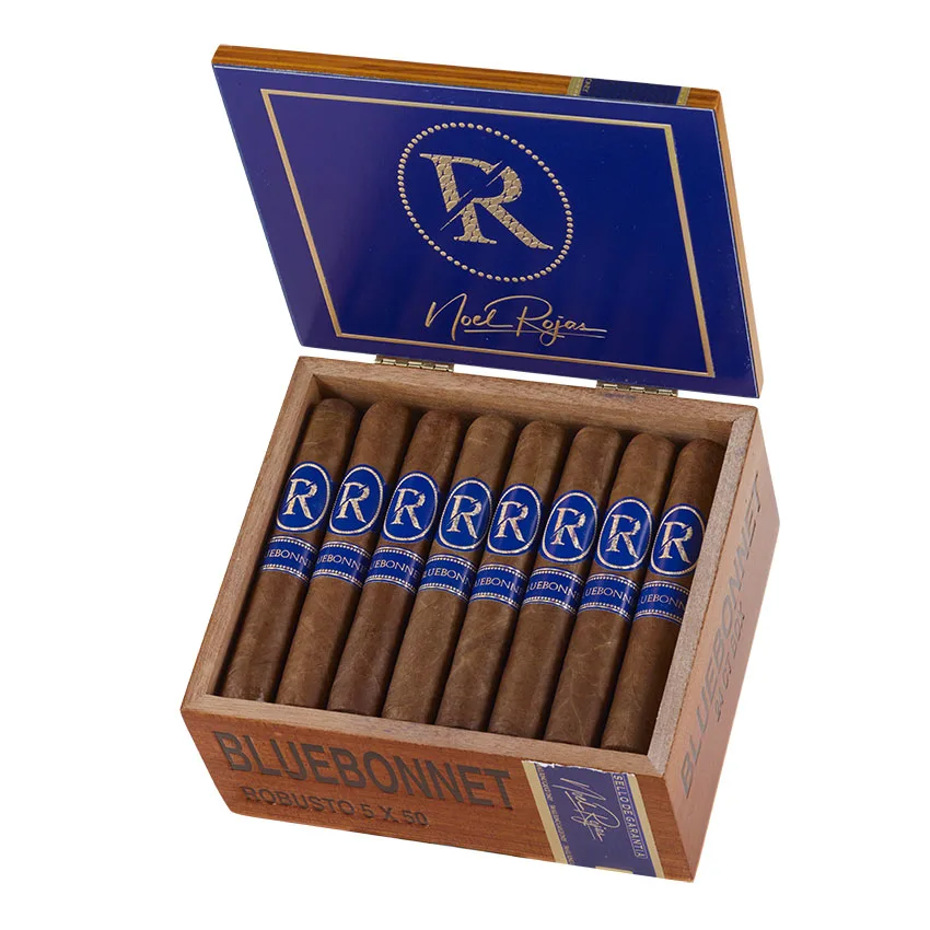Rojas Bluebonnets Robusto Natural | Robusto | Box of 24