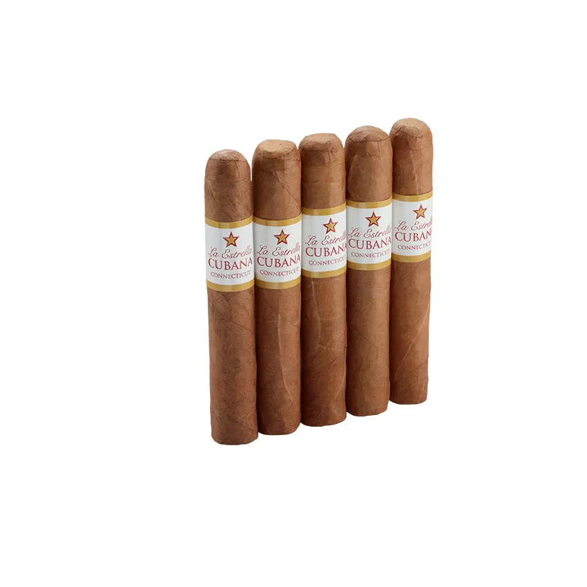 La Estrella Cubana Connecticut Robusto Natural | Robusto | Pack of 5