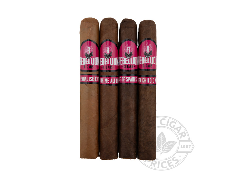 Rebellion Rockstar Range Fresh Pack Sampler 2x Deal - 4 Cigars