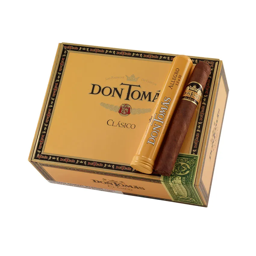 Don Tomas Clasico Allegro Tubo Natural | Robusto | Box of 20