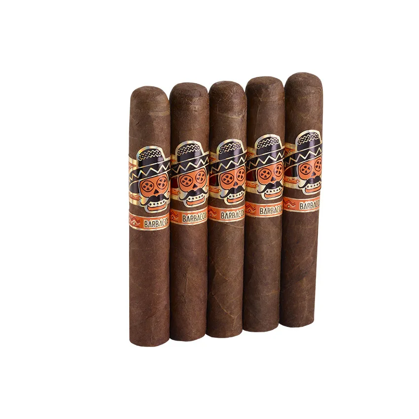 Rojas Street Tacos Barbacoa Robusto Dark Natural | Robusto | Pack of 5