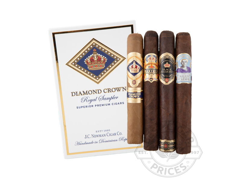 Diamond Crown Royal Family Collection Toro 4 Pack Sampler 2x Deal - 4 Cigars