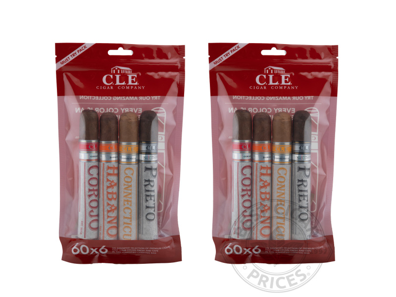 CLE 60 X 6 Fresh Pack 2x Deal - 8 Cigars