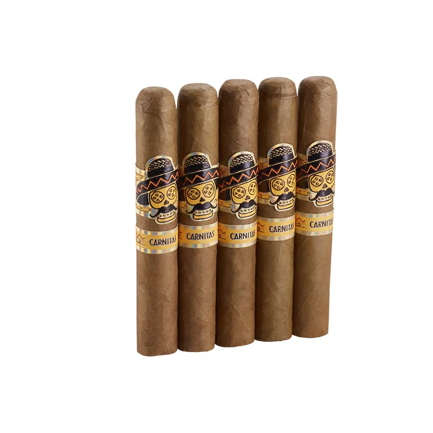 Rojas Street Tacos Carnitas Robusto Natural | Robusto | Pack of 5