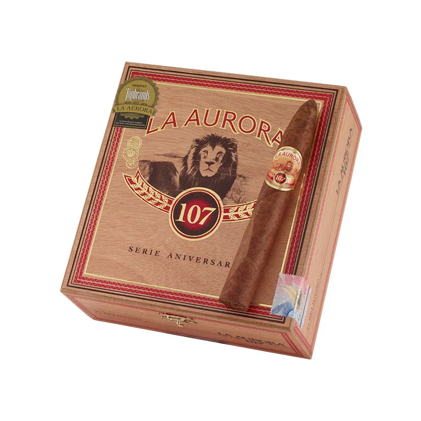 La Aurora 107 Ecuador Belicoso Natural | Belicoso | Box of 20
