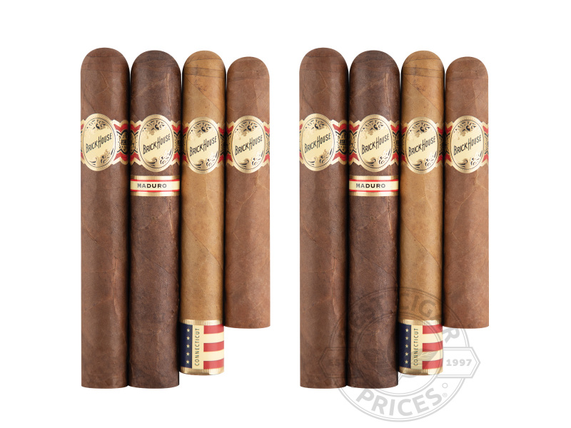 Brick House 4 Pack Sampler 2X Deal - 8 Cigars