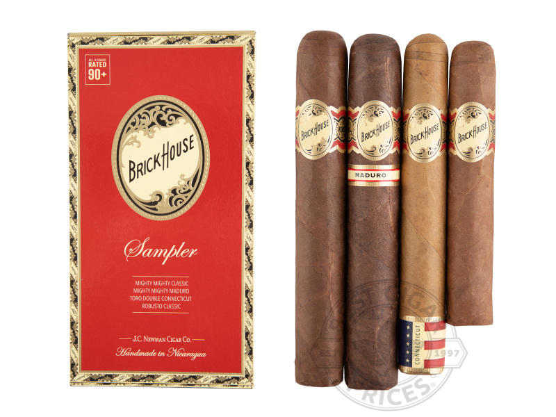 Brick House 4 Pack Sampler 2X Deal - 4 Cigars