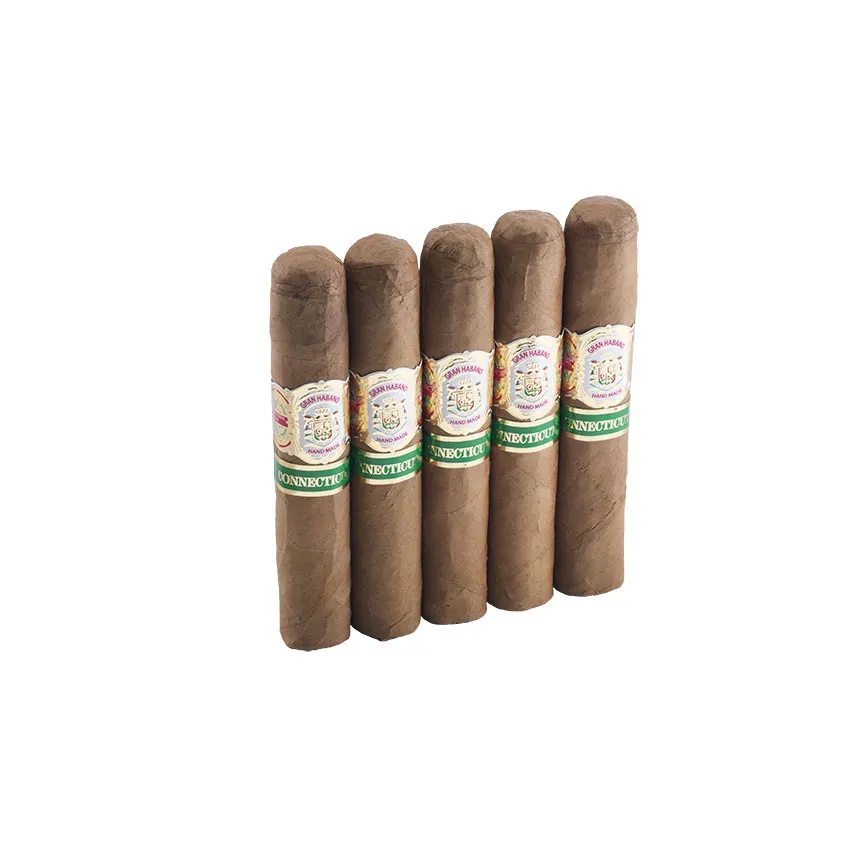 Gran Habano #1 Connecticut Rothschild Natural | Rothschild | Pack of 5