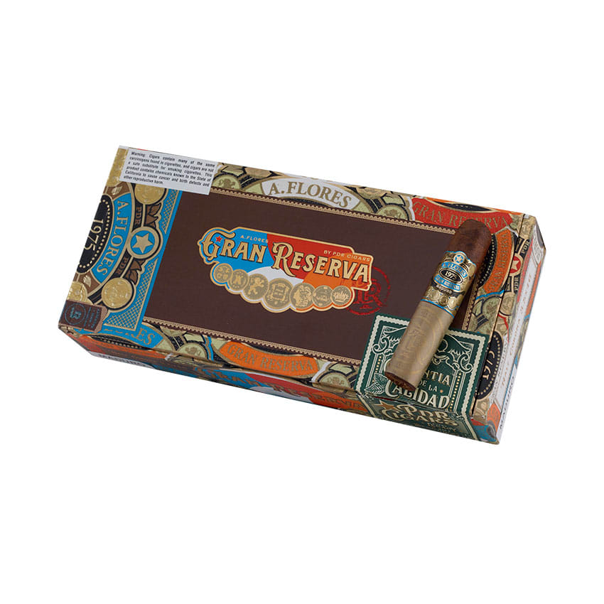 A Flores Gran Res Half Corona Maduro | Corona | Box of 24