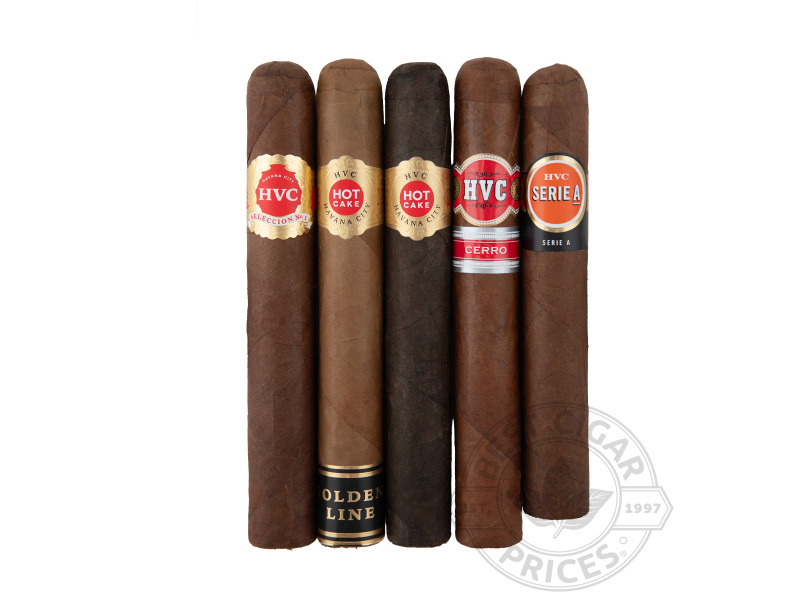 HVC Toro Sampler Fresh Pack 2X Deal - 5 Cigars