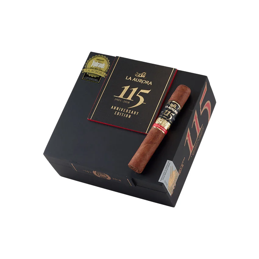 La Aurora 115th Anniversary Robusto Natural | Robusto | Box of 20