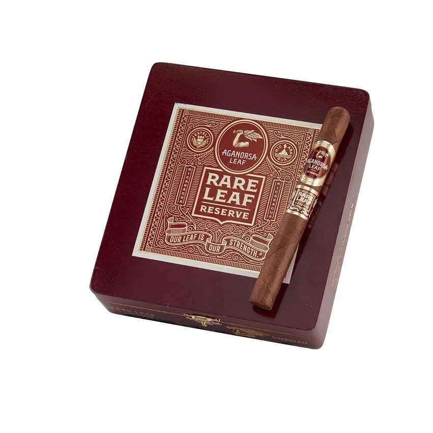 Aganorsa Rare Leaf Lonsdale Natural | Lonsdale | Box of 15