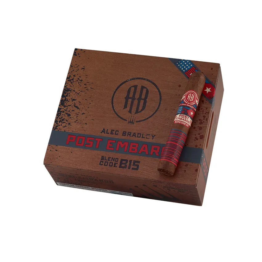 Alec Bradley Post Embargo Blend Code B15 Robusto Not Available | Robusto | Box of 24