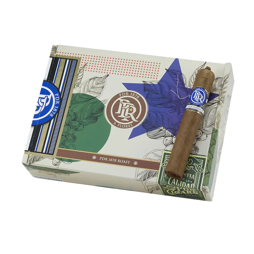PDR 1878 French Roast Robusto Natural | Robusto | Box of 20
