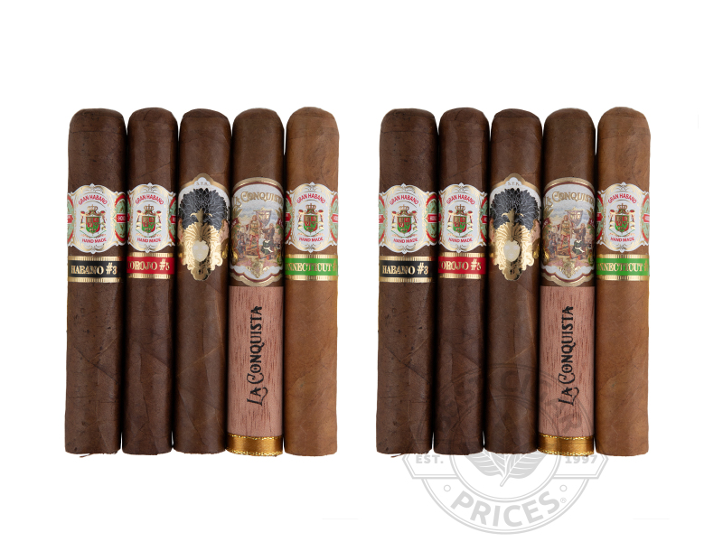 Gran Habano Robusto Sampler 2x Deal - 10 Cigars
